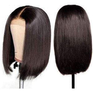 Bly hair 100% human hair 10inch bob wig